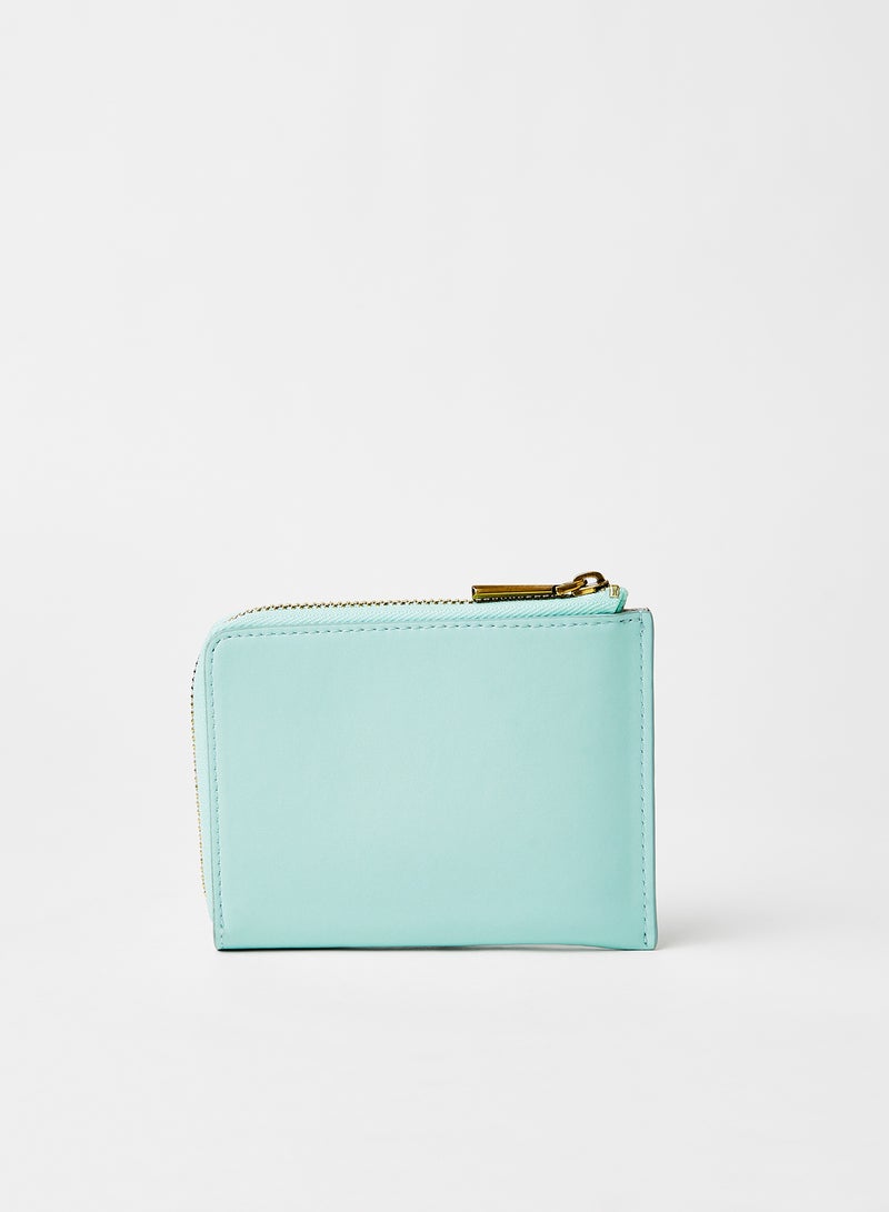 BCBGeneration Faux Leather Card Holder Turquoise - Image 2